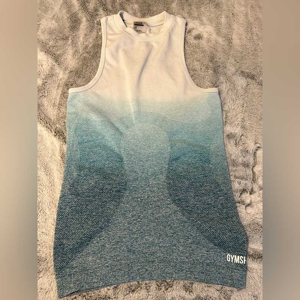 Gymshark Tank Size Small Teal